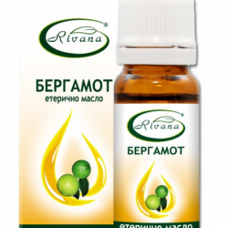 РИВАНА Етерично масло от БЕРГАМОТ 10мл | RIVANA CITRUS BERGAMIA Essential oil 10ml