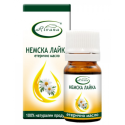 РИВАНА Етерично масло от НЕМСКА ЛАЙКА 5мл | RIVANA MATRICARIA CHAMOMILLA Essential oil 5ml