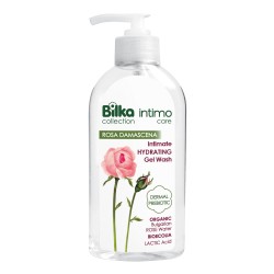 БИЛКА ИНТИМО КЕЪР Хидратиращ интимен гел с органик розова вода 200мл | BILKA INTIMO CARE Hydrating intimate gel with organic rose water 200ml