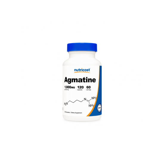 Агматин x 120 капсули НУТРИКОСТ | Agmatine x 120 caps NUTRICOST
