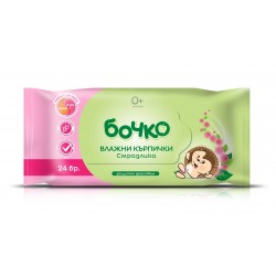 Мокри кърпи Смрадлика 24бр БОЧКО | Wet wipes Smoke tree 24s BOCHKO