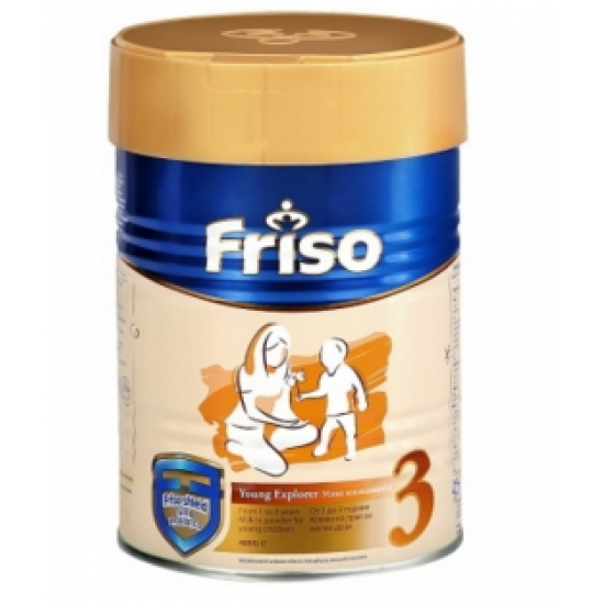 ФРИЗО 3 Адаптирано мляко за малки деца 1-3г 400гр | FRISO 3 Growing up milk 1-3g 400g