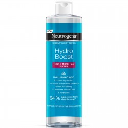 НЕУТРОГЕНА ХИДРО БУУСТ 3 в 1 Мицеларна вода 400мл | NEUTROGENA HYDRO BOOST Triple micellar water 400ml