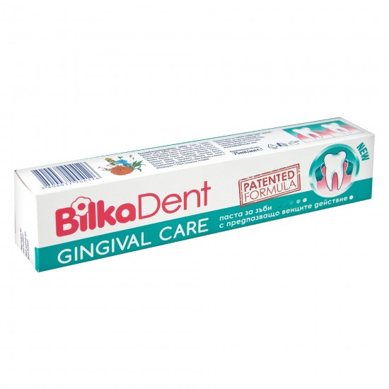 БИЛКА ДЕНТ ГИНГИВАЛ КЕЪР Паста за зъби защита на венците 75мл | BILKA DENT GINGIVAL CARE Toothpaste with gum protection action 75ml
