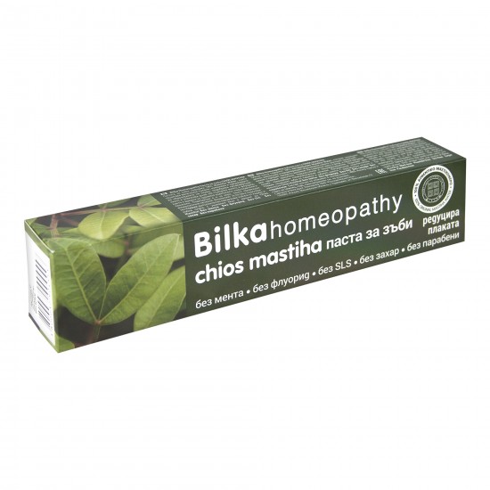 БИЛКА ХОМЕОПАТИ Паста за зъби с мастиха 75мл | BILKA HOMEOPATHY Toothpaste with chios mastiha 75ml