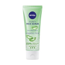 НИВЕА Почистващ оризов скраб за лице за смесена и мазна кожа 75мл | NIVEA Purify rice scrub for mixed and oily skin 75ml