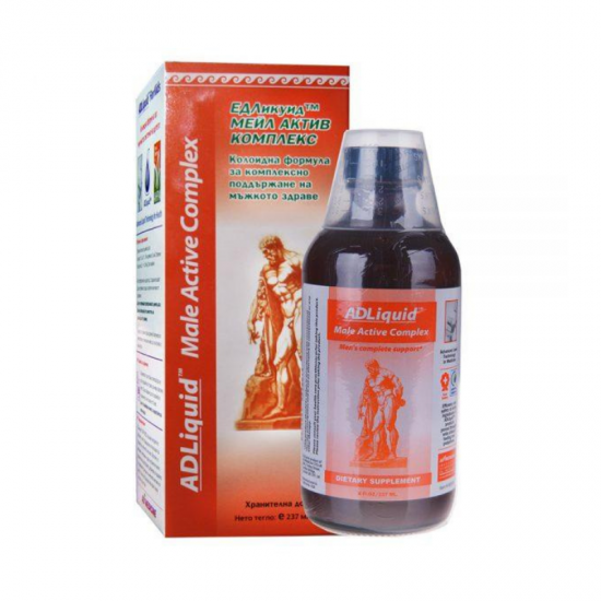 МЕЙЛ АКТИВ КОМПЛЕКС сироп за мъжко здраве x 237мл АДМЕДИЦИН | ADLiquid™ Male Active Complex syrup x 237ml ADMEDICINE