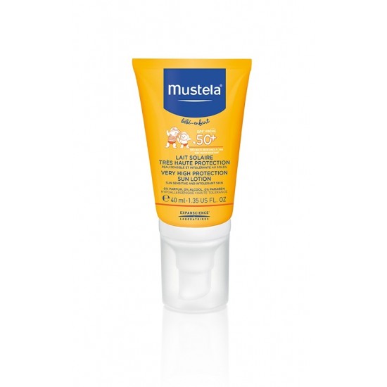 МУСТЕЛА SPF50+ Слънцезащитен лосион за лице 40мл | MUSTELA SPF50+ Face sun lotion 40ml