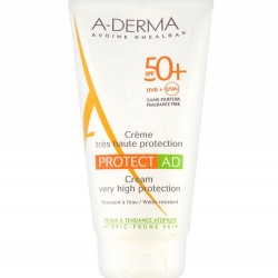 А-ДЕРМА ПРОТЕКТ АД Слънцезащитен крем за атопична и проблемна кожа SPF50+ 150мл | A-DERMA PROTECT AD Cream SPF50+ 150ml