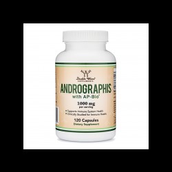 Андрографис 500мг капсули x 120 бр Дабъл Ууд | Andrographis with AP-Bio® caps x 120 s Double Wood