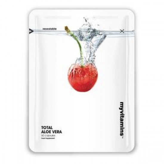 АЛОЕ ВЕРА 6000mg 60 капсули МАЙВИТАМИНС | TOTAL ALOE VERA 6000mg 60 caps MYVITAMINS
