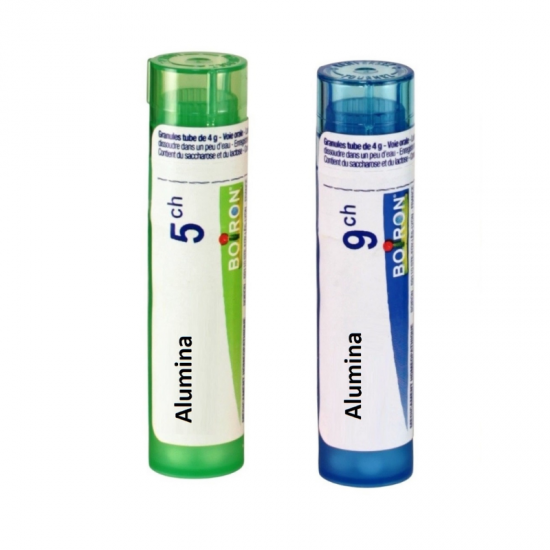 АЛУМИНА 5CH, 9CH гранули 4гр. БОАРОН | ALUMINA 5CH, 9CH pillules 4g BOIRON