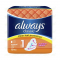 Дамски превръзки нормал 10бр ОЛУЕЙС КЛАСИК  | Sanitary towels with wings, normal 10s ALWAYS CLASSIC