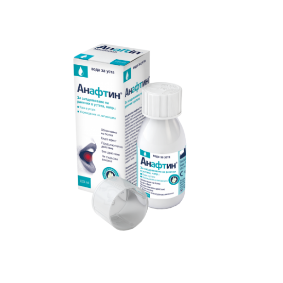 АНАФТИН Вода за уста 120мл | ANAFTIN Mouthwash 120ml