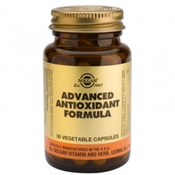 НАПРЕДНАЛА АНТИОКСИДАНТНА ФОРМУЛА растителни капсули 30бр СОЛГАР | ADVANCED ANTIOXIDANT FORMULA veg. caps. 30s SOLGAR