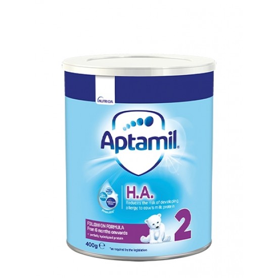 АПТАМИЛ 2 с Pronutra+ Хипо-алергенно (НА) Преходно мляко 6-12 м. 400гр. | APTAMIL 2 with Pronutra+ Hypo-allergenic (HA) Follow on milk formula 6-12 m 400g