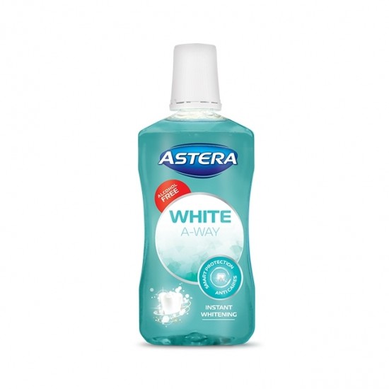 АСТЕРА Вода за уста УАЙТ А-УЕЙ 250мл | ASTERA Mouthwash WHITE A-WAY 250ml