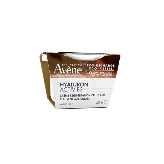 АВЕН ХИАЛУРОН АКТИВ Б3 Регенериращ дневен крем REFILL опаковка 50мл | AVENE Hyaluron Active B3 Regenerating day cream RE-FILL pack 50ml