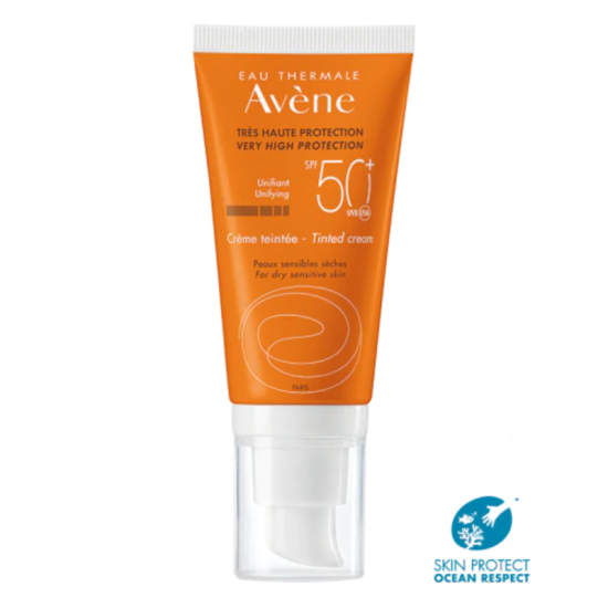 АВЕН СЪН Слънцезащитен крем ОЦВЕТЕН SPF50+ 50мл | AVENE SUN Very high protection tinted cream SPF50+ 50ml