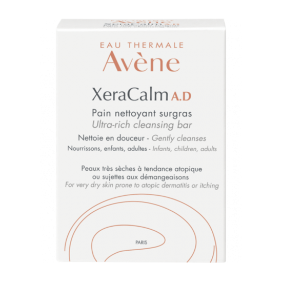 АВЕН КСЕРАКАЛМ А.Д. Свръхобогатен сапун 100гр | AVENE XERACALM A.D. Ultra-rich cleansing bar 100g