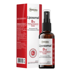 ВИТАМИН Б12 липозомен спрей 5000мкг 30мл ХЕРБАМЕДИКА | VITAMIN B12 liposomal spray 5000mcg 30ml HERBAMEDICA