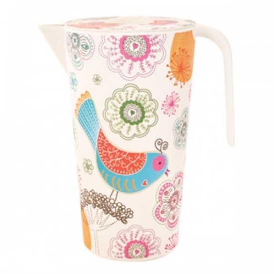ЕКО КАНА ОТ БАМБУК БОХО с капак 1,5л. БАЛЕВ БИО | ECO BAMBOO JUG BOHO with cover 1,5l BALEV BIO