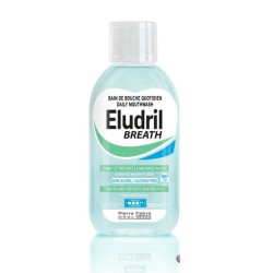 ЕЛУДРИЛ BREATH Ежедневна вода за уста при лош дъх 500мл | ELUDRIL Mouthwash BREATH 500ml