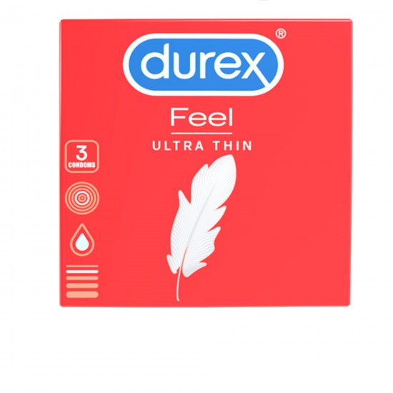 ДЮРЕКС ФИЙЛ УЛТРА ТИН презервативи 3бр., 10 бр. | DUREX FEEL ULTRA THIN condoms 3s, 10s