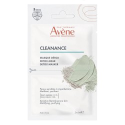 АВЕН КЛЕАНАНС Маска ексфолиант (скраб и детокс) за лице х 2 броя | AVENE CLEANANCE Exfoliating face mask 2s