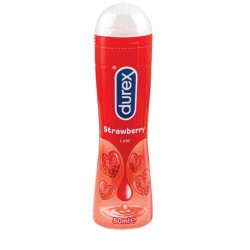 ДЮРЕКС ПЛЕЙ ЯГОДА Интимен лубрикант 50мл. | DUREX PLAY STRAWBERRY Intimate lube 50ml