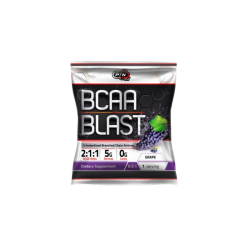 БЦАА БЛАСТ ДВОЙНА ДОЗА - ГРОЗДЕ прах 6.5гр ПЮР НУТРИШЪН | BCAA BLAST DOUBLE SERVING - GRAPE pwd 6.5g PURE NUTRITION