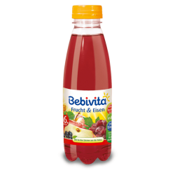 БЕБИВИТА Сок от червени плодове с Желязо 6+м. 3бр х 500мл. | BEBIVITA Red fruits juice with Iron 6+ 3s x 500ml
