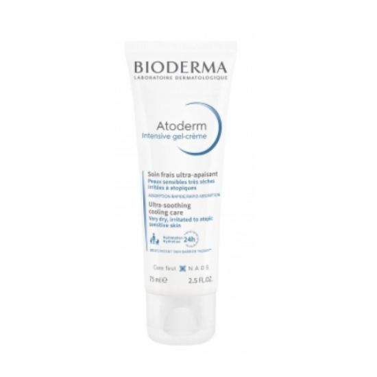 БИОДЕРМА АТОДЕРМ Интензив гел-крем при суха и атопична кожа х 75мл | BIODERMA ATODERM Intensive gel-cream x 75ml