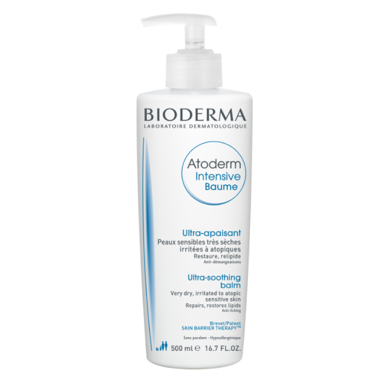 БИОДЕРМА АТОДЕРМ Интензив балсам за много суха и атопична кожа 500мл | BIODERMA ATODERM Intensive baume 500ml