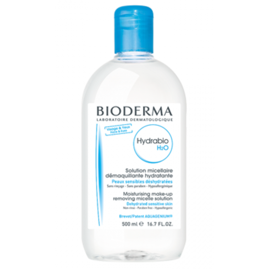 ХИДРАБИО Мицеларна вода за всеки тип кожа 500мл БИОДЕРМА | BIODERMA HYDRABIO H2O 500ml