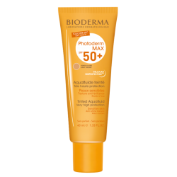 БИОДЕРМА ФОТОДЕРМ Аква-флуид SPF50+ светъл цвят 40мл | BIODERMA PHOTODERM MAX Aquafluide SPF50+ light colour 40ml