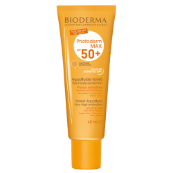 БИОДЕРМА ФОТОДЕРМ Аква-флуид SPF50+ тъмен цвят 40мл | BIODERMA PHOTODERM MAX Aquafluide SPF50+ golden colour 40ml