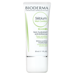 БИОДЕРМА СЕБИУМ МАТ КОНТРОЛ матиращ и хидратиращ крем за лице 30мл | BIODERMA SEBIUM Mat Control 30ml