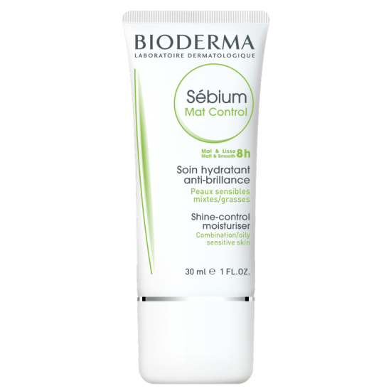 БИОДЕРМА СЕБИУМ МАТ КОНТРОЛ матиращ и хидратиращ крем за лице 30мл | BIODERMA SEBIUM Mat Control 30ml
