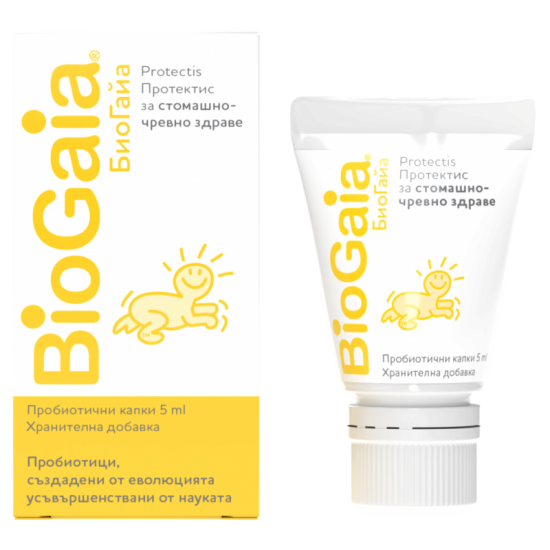 БИОГАЙА Пробиотик туба, капки 5мл | BioGaia Probiotic drops 5ml