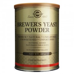 БИРЕНА МАЯ прах 400гр СОЛГАР | BREWER'S YEAST powder 400g SOLGAR