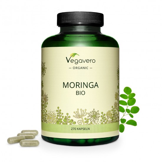 Моринга капсули x 270 бр ВЕГАВЕРО | Moringa Bio caps x 270 s VEGAVERO