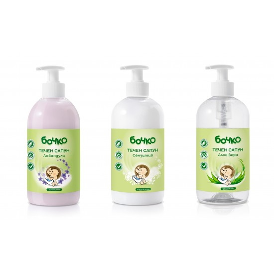 БОЧКО Течен сапун Сензитив 410мл BOCHKO Liquid soap Sensitive 410ml