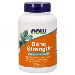 СИЛНИ КОСТИ Формула Bone Strenght капсули 120бр НАУ ФУУДС | BONE STRENGHT capsules 120s NOW FOODS