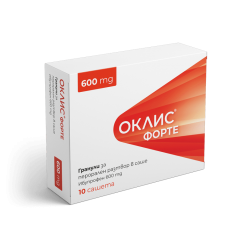 ОКЛИС ФОРТЕ 600мг прахчета (сашета) 10бр БЕСТАМЕД | OKLYS FORTE 600mg sashetes 10s BESTAMED