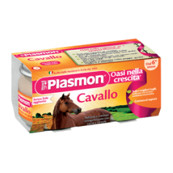 ПЛАЗМОН Пюре Конско месо 6+ 2x80гр | PLASMON Cavallo 6+ 2x80g