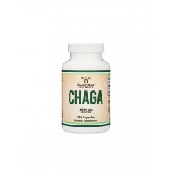 Чага капсули x 120 бр Дабъл Ууд | Chaga caps x 120 s Double Wood