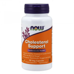 ХОЛЕСТЕРОЛ СЪПОРТ капсули 90 бр. НАУ ФУУДС | CHOLESTEROL SUPPORT caps 90s NOW FOODS