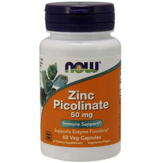ЦИНК ПИКОЛИНАТ 50мг 60 капс НАУ ФУУДС | ZINC PICOLINATE 50mg 60 caps NOW FOODS