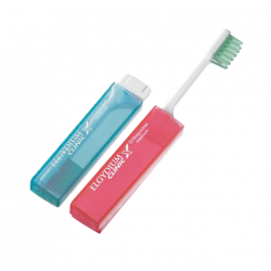 ЕЛГИДИУМ КЛИНИК X Сгъваема четка за зъби ОРТОПОКЕТ медиум | ELGYDIUM CLINIC X Toothbrush ORTHOPOCKET medium